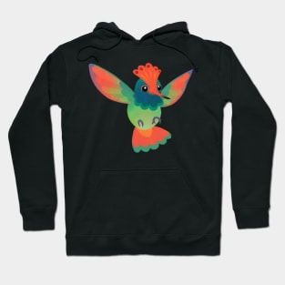 Rufous-crested coquette Hoodie